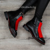 ДАМСКИ БОТИ - 1711-211203301 BLACK-RED