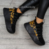 ДАМСКИ КЕЦОВЕ НА ПЛАТФОРМА - 1112-8601203501 BLACK-LEOPARD