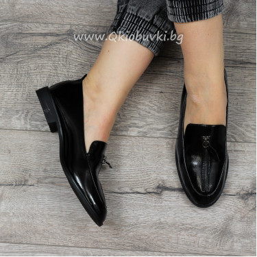 ДАМСКИ МОКАСИНИ - 1102-1212108 BLACK-LACI ДАМСКИ МОКАСИНИ - 1102-1212108 BLACK-LACI