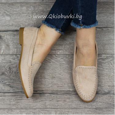 ДАМСКИ МОКАСИНИ - 3103-4322211401 BEIGE ДАМСКИ МОКАСИНИ - 3103-4322211401 BEIGE