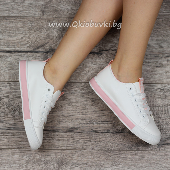 ДАМСКИ КЕЦОВЕ - 1505-2189211005 WHITE/PINK