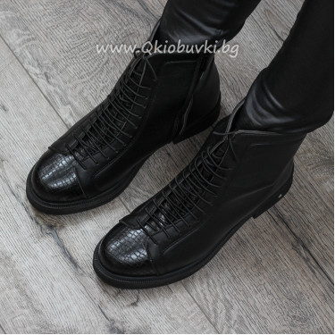 ДАМСКИ БОТИ - 1910-05202161 BLACK-PU ДАМСКИ БОТИ - 1910-05202161 BLACK-PU