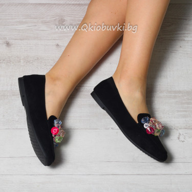 Дамски мокасини-0106278 Black Дамски мокасини-0106278 Black