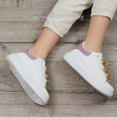 ДАМСКИ КЕЦОВЕ -2022-02023 White/Purple ДАМСКИ КЕЦОВЕ -2022-02023 White/Purple