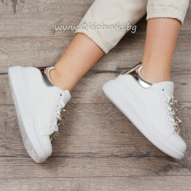 ДАМСКИ КЕЦОВЕ -2022-02023 White/Silver ДАМСКИ КЕЦОВЕ -2022-02023 White/Silver