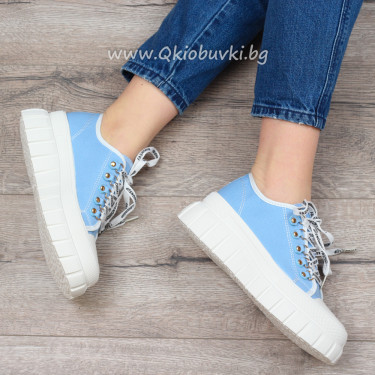 ДАМСКИ КЕЦОВЕ НА ПЛАТФОРМА-8098 BLUE ДАМСКИ КЕЦОВЕ НА ПЛАТФОРМА-8098 BLUE