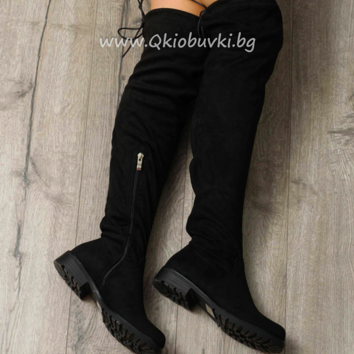 Дамски чизми-2909-309 Black