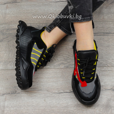 ДАМСКИ МАРАТОНКИ-2403-196 BLACK ДАМСКИ МАРАТОНКИ-2403-196 BLACK