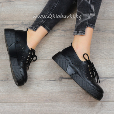 ДАМСКИ ОБУВКИ-2403-312 BLACK ДАМСКИ ОБУВКИ-2403-312 BLACK