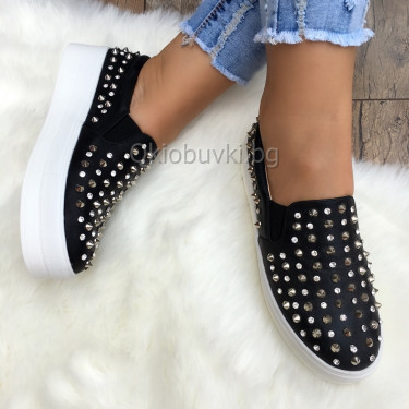 Обувки 16-IT2803 3117 Black Обувки 16-IT2803 3117 Black