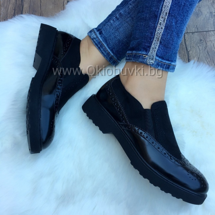 Обувки 16-0609 IA033 Black