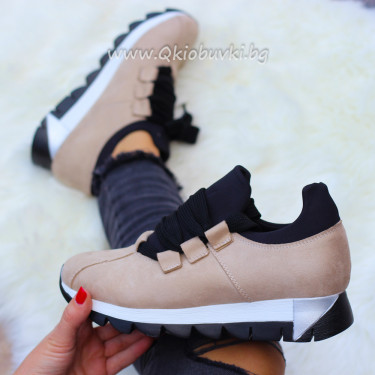 Дамски обувки 1602-01004182107 Beige Дамски обувки 1602-01004182107 Beige
