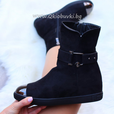 Дамски боти 15-2108 501 Black Дамски боти 15-2108 501 Black