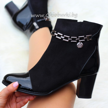 Дамски Боти 15-2909 618 Black Дамски Боти 15-2909 618 Black