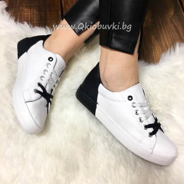 ДАМСКИ ГУМЕНКИ 2901- 3051919 WHITE-BLACK