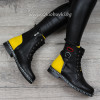 ДАМСКИ БОТИ - 29101902 BLACK/YELLOW