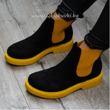 ДАМСКИ БОТИ - 08111914 BLACK ДАМСКИ БОТИ - 08111914 BLACK