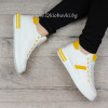 ДАМСКИ КЕЦОВЕ - 0301-3081901 WHITE/YELLOW