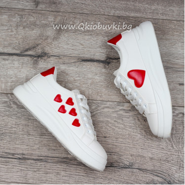 ДАМСКИ КЕЦОВЕ - 0301-0001905 WHITE ДАМСКИ КЕЦОВЕ - 0301-0001905 WHITE