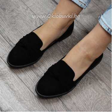 ДАМСКИ МОКАСИНИ - 2302-12002 BLACK