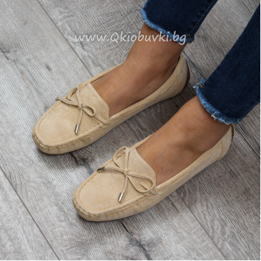 ДАМСКИ МОКАСИНИ - 1603-700852012 BEIGE ДАМСКИ МОКАСИНИ - 1603-700852012 BEIGE